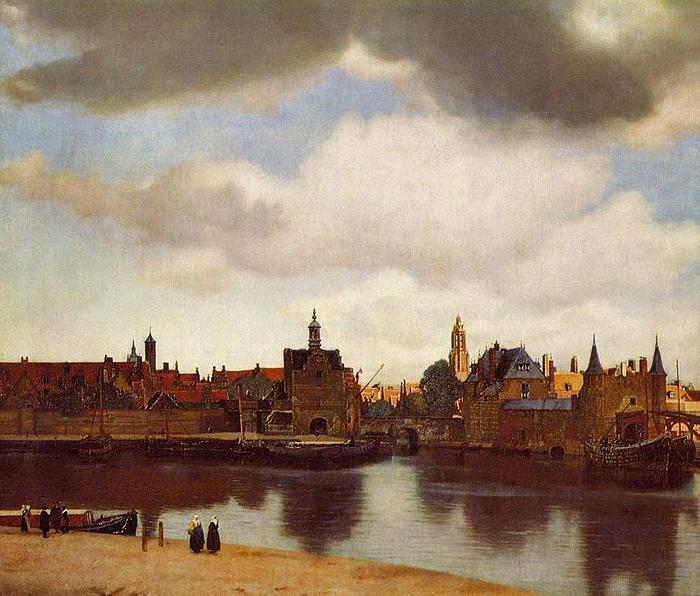 Johannes Vermeer View on Delft. Germany oil painting art